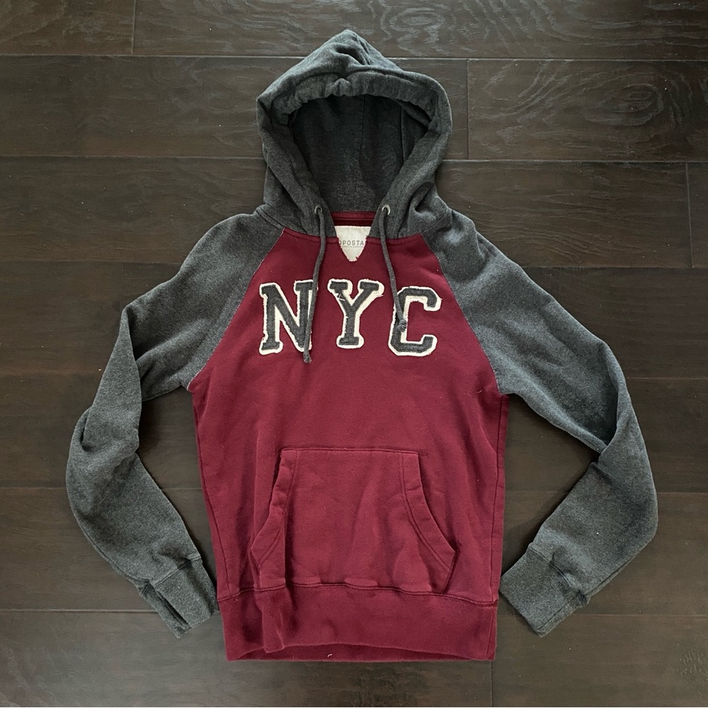 NYC Super Soft Retro Hoodie XS